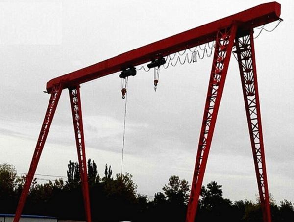 林用門式起重機部分桿件應力測試方法