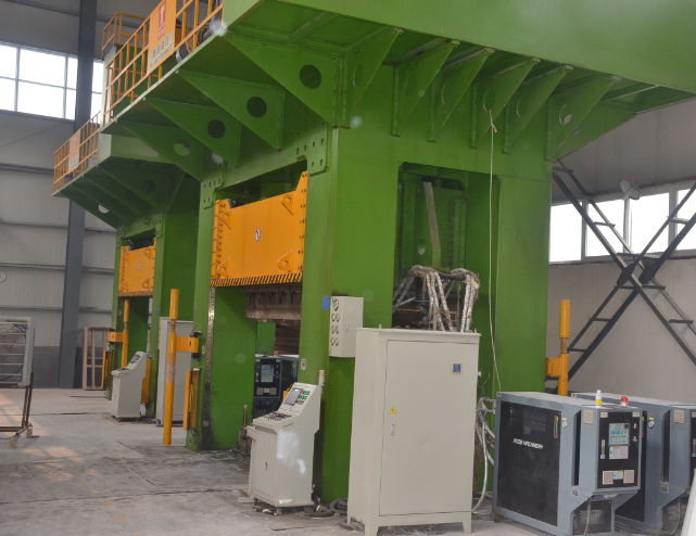 壓力機(jī)滑塊振動時效應(yīng)用案例